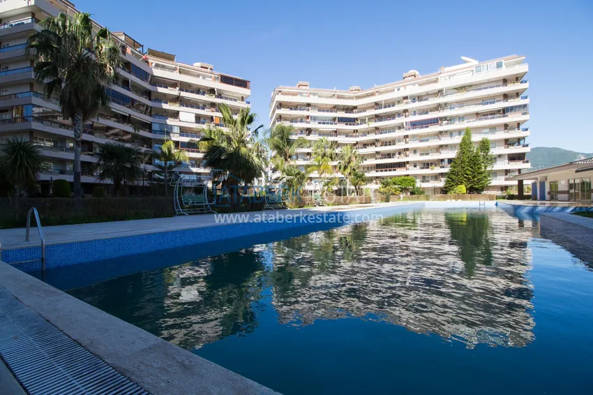 Real estate for residence permit. Apartment with furniture and glazed balcony in Tosmur - Alanya 6 