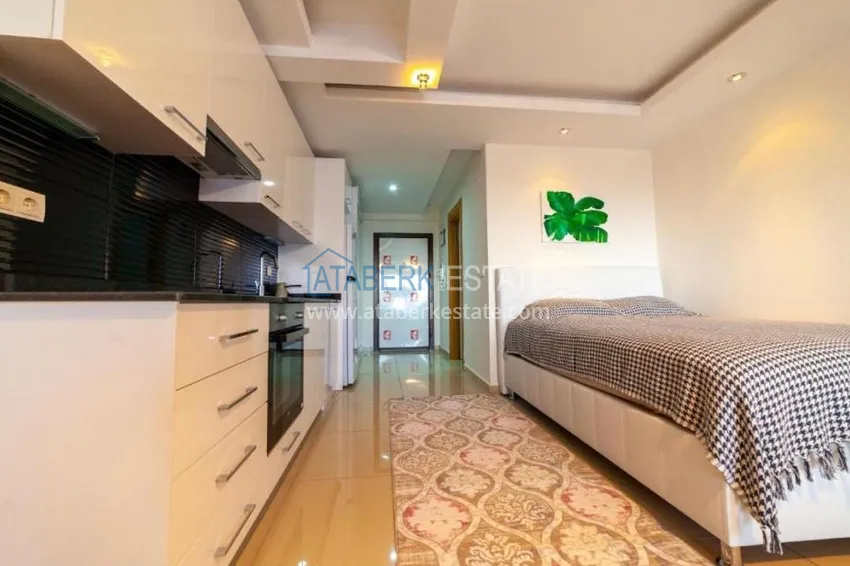 Purchase Furnished studio apartments in a prestigious residential complex - Cikcilli district, Alanya 5 