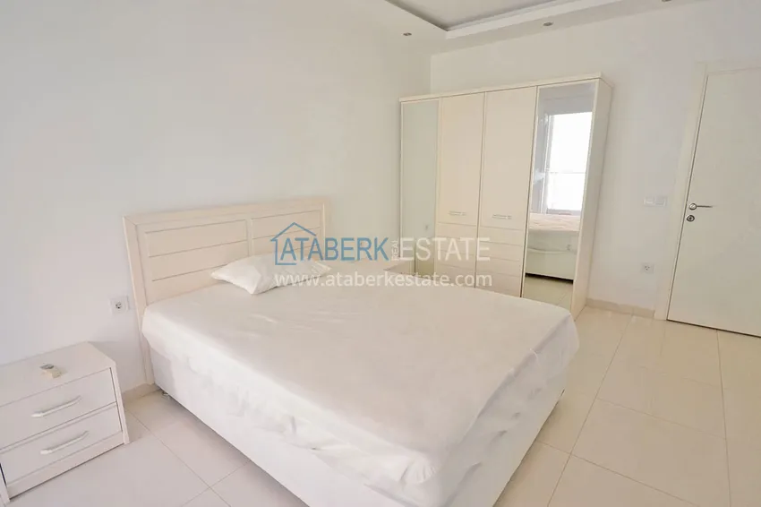 Purchase Furnished 1+1 apartment with side sea view, Kestel district — Alanya 5 