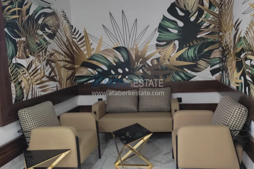 Finished 1+1 apartment in a new building, Avsallar district — Alanya 15 
