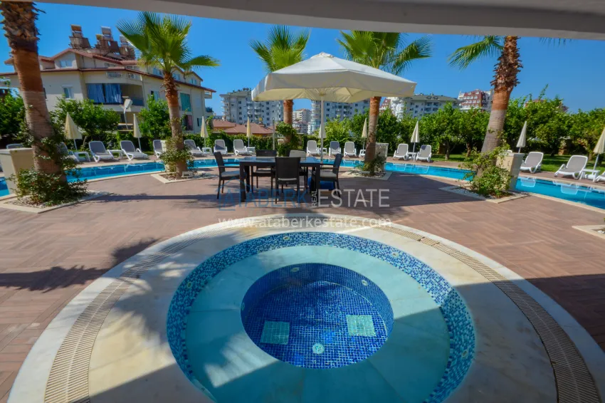 Three-room apartment with furniture in a luxury residential complex in the Cikcilli area 7 