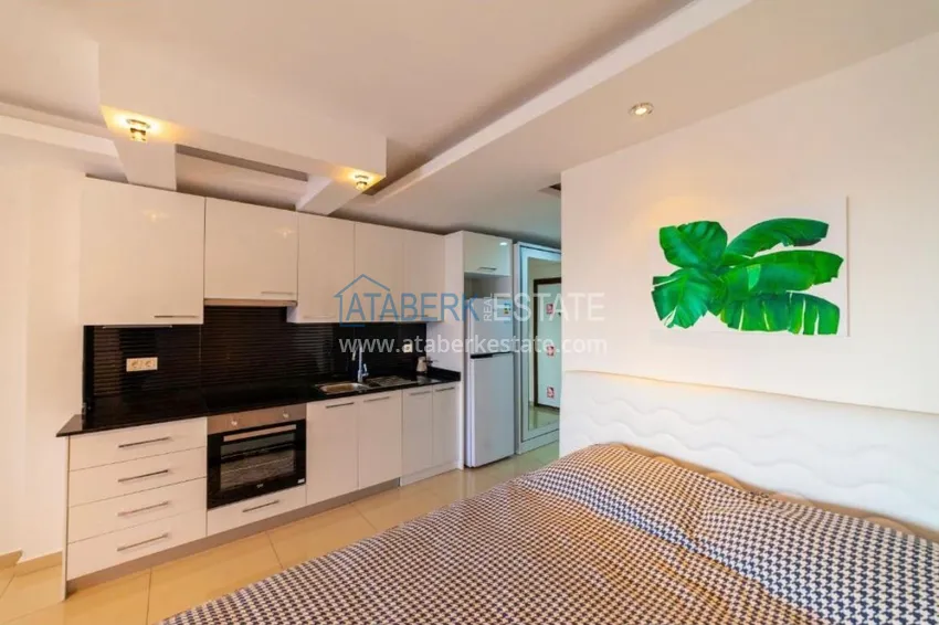 Purchase Furnished studio apartments in a prestigious residential complex - Cikcilli district, Alanya 6 