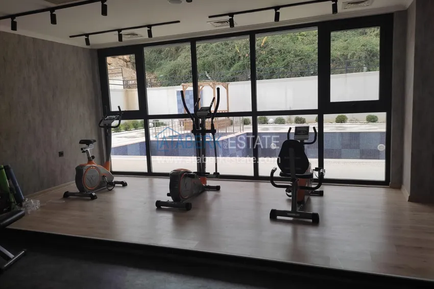 Finished 1+1 apartment in a new building, Avsallar district — Alanya 16 