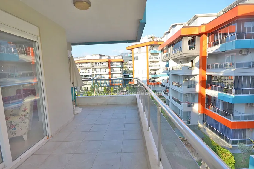 Purchase Furnished 1+1 apartment with side sea view, Kestel district — Alanya 7 