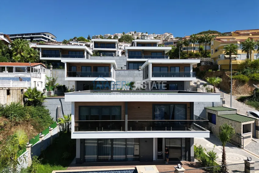 A complex of luxury villas - Kargicak district, Alanya. Citizenship Real Estate 7 