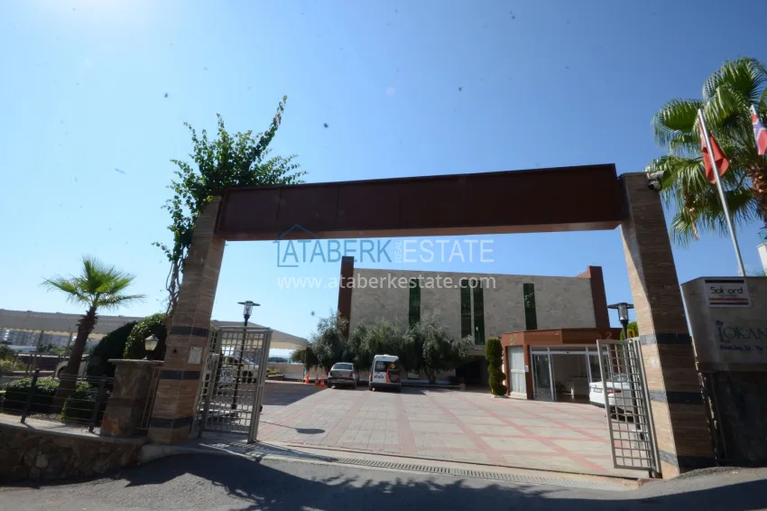 Three-room apartment with furniture in a luxury residential complex in the Cikcilli area 8 