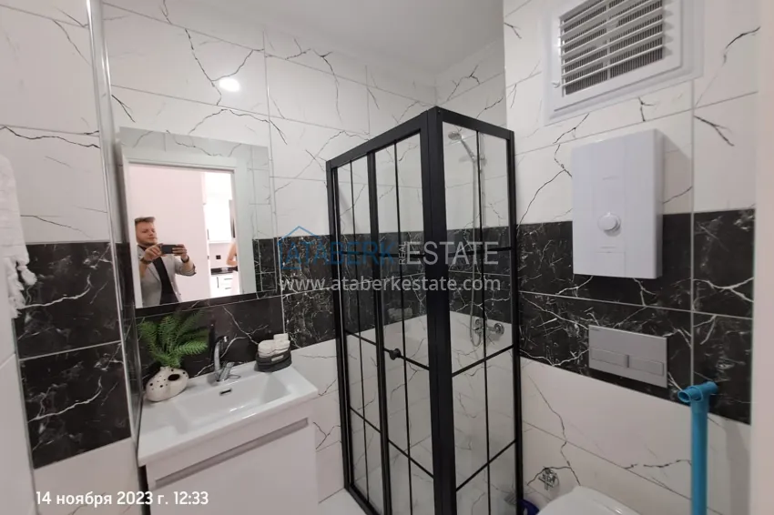 Purchase Furnished 1+1 apartment with mountain views, Avsallar district — Alanya 7