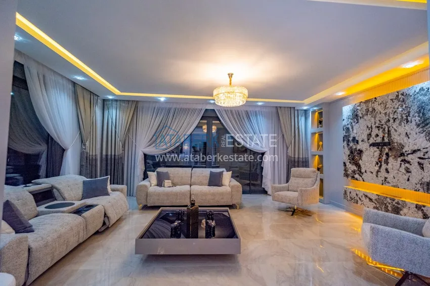 Purchase  Property for citizenship! Detached luxury villa with stunning views in Kargicak area 7 