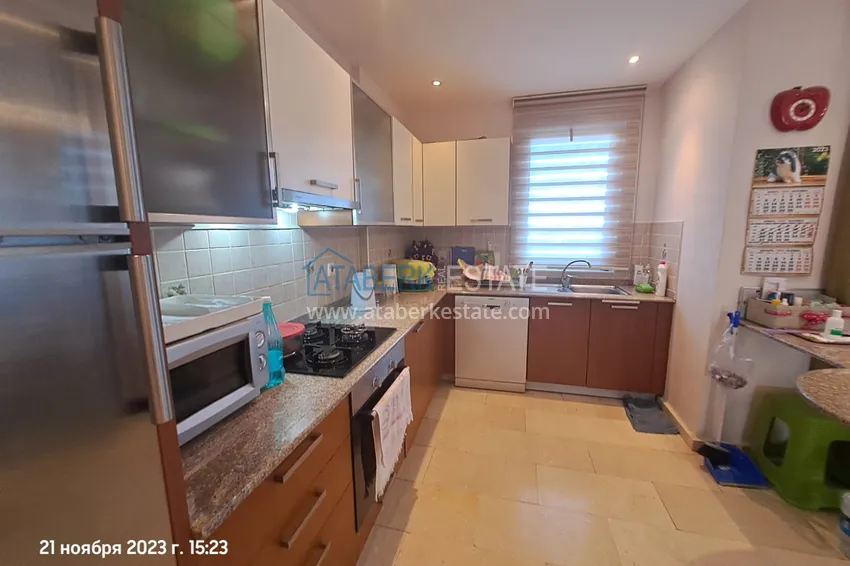 Purchase  Real estate for residence permit. Apartment with furniture and glazed balcony in Tosmur - Alanya 7 