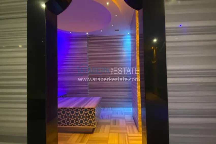 Finished 1+1 apartment in a new building, Avsallar district — Alanya 20 