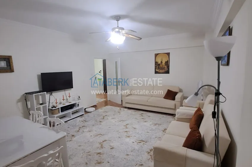 Purchase  Квартира 2+1 в центре Алании с мебелью, отдельной кухней и застекленным балконом  8 