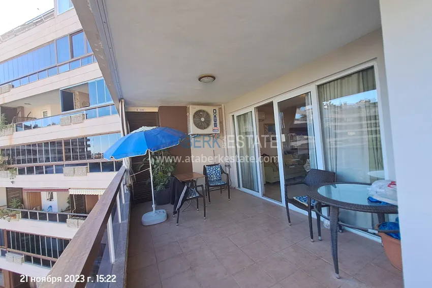 Purchase  Real estate for residence permit. Apartment with furniture and glazed balcony in Tosmur - Alanya 8 