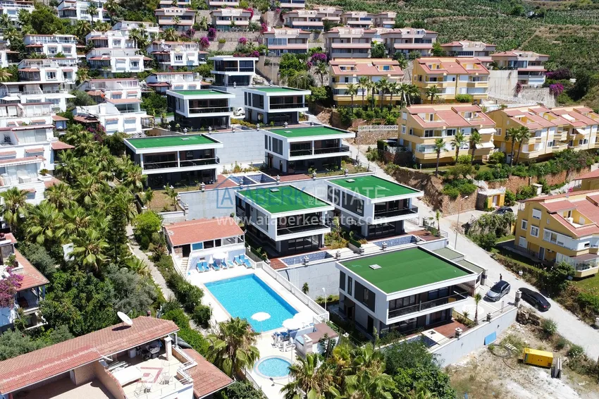 A complex of luxury villas - Kargicak district, Alanya. Citizenship Real Estate 9 