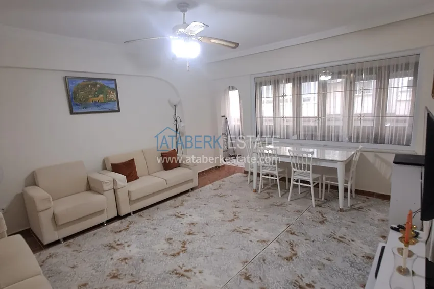 Purchase  Квартира 2+1 в центре Алании с мебелью, отдельной кухней и застекленным балконом  9 