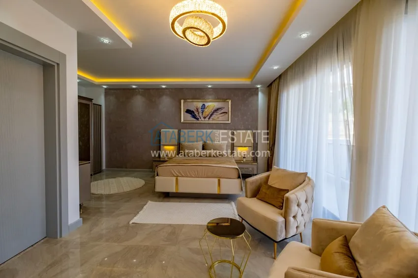 Purchase  Property for citizenship! Detached luxury villa with stunning views in Kargicak area 9 