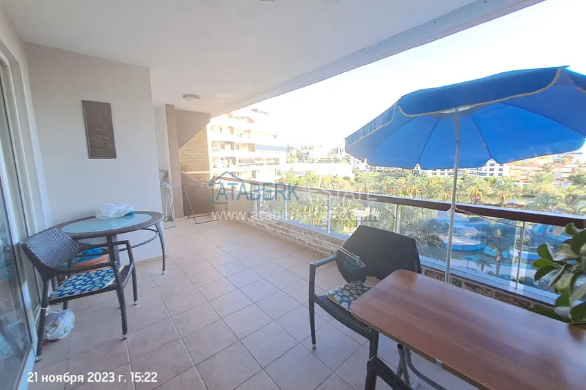 Purchase  Real estate for residence permit. Apartment with furniture and glazed balcony in Tosmur - Alanya 9 