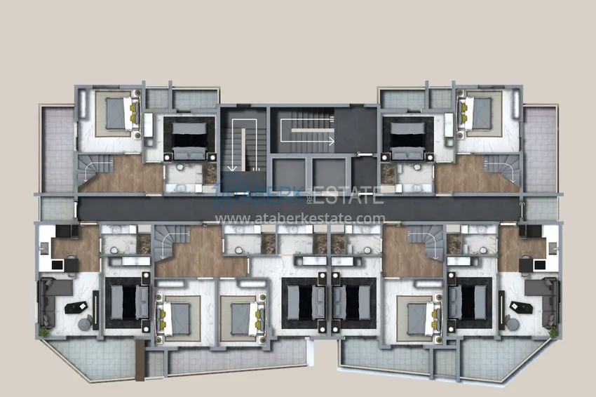 Buy cheap Apartments in Alanya, Avsallar - affordable installments and accommodation 3 