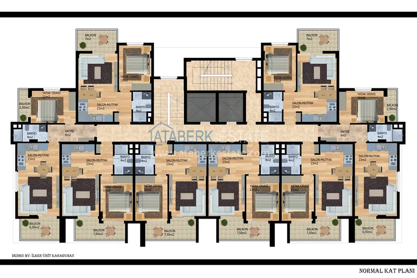 Buy cheap Real estate from the developer in Alanya - a new complex in the Avsallar area  4 