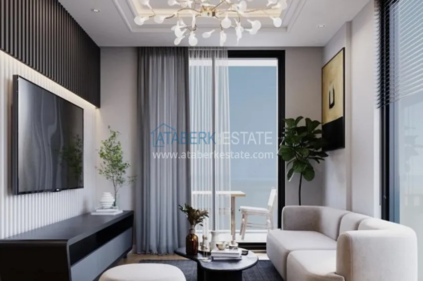 Purchase  1+1 apartments in a new residential complex 400 meters from the sea in the Arpachbakhshish — Mersin area 2 