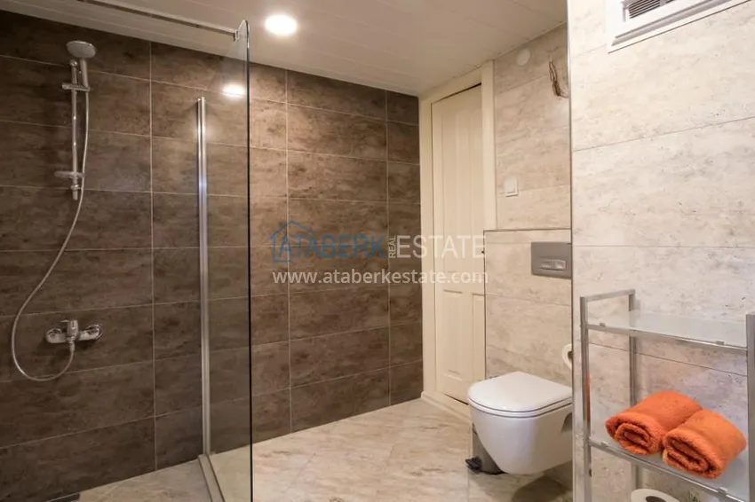 Purchase  Real estate for residence permit. Duplex 3+2 with furniture, just 300 meters from the sea, Oba area - Alanya 11 