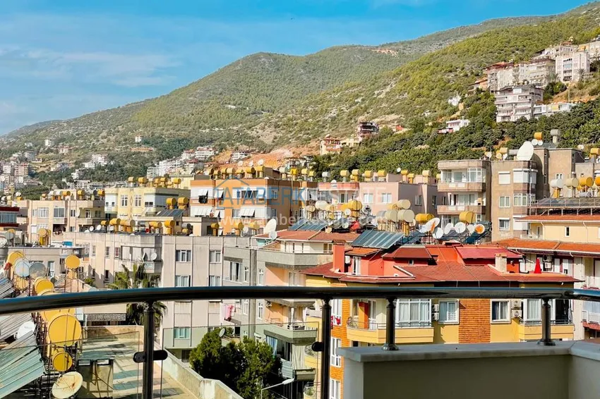 Purchase  Apartment in the center of Alanya - 2 bedrooms, furniture, open views of the sea and mountains 15 