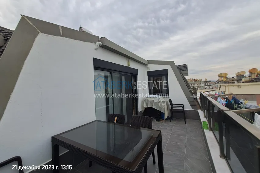 Purchase Two apartments for the price of one from the owner in the center of Alanya, Cleopatra beach area — 500 meters 21