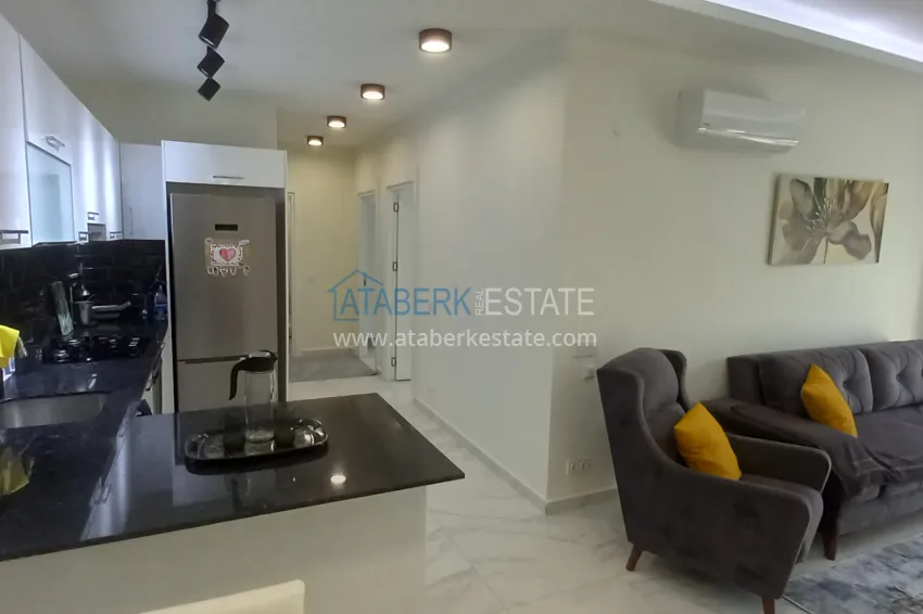 Purchase Combined furnished apartment with 3 bedrooms — Alanya, Kestel district 13 