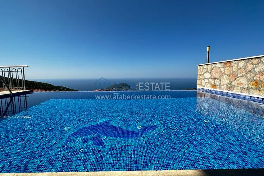 Real estate for residence permit. Villa in Alanya with furniture and stunning views 13 