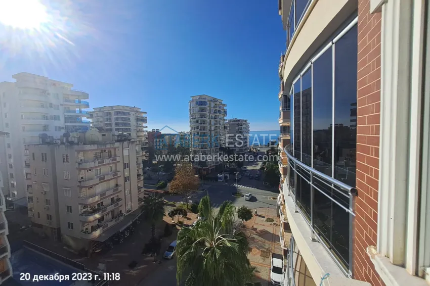 Purchase Two-bedroom apartment with furniture, sea and mountain views 250 meters from the coast — Mahmutlar district 13 