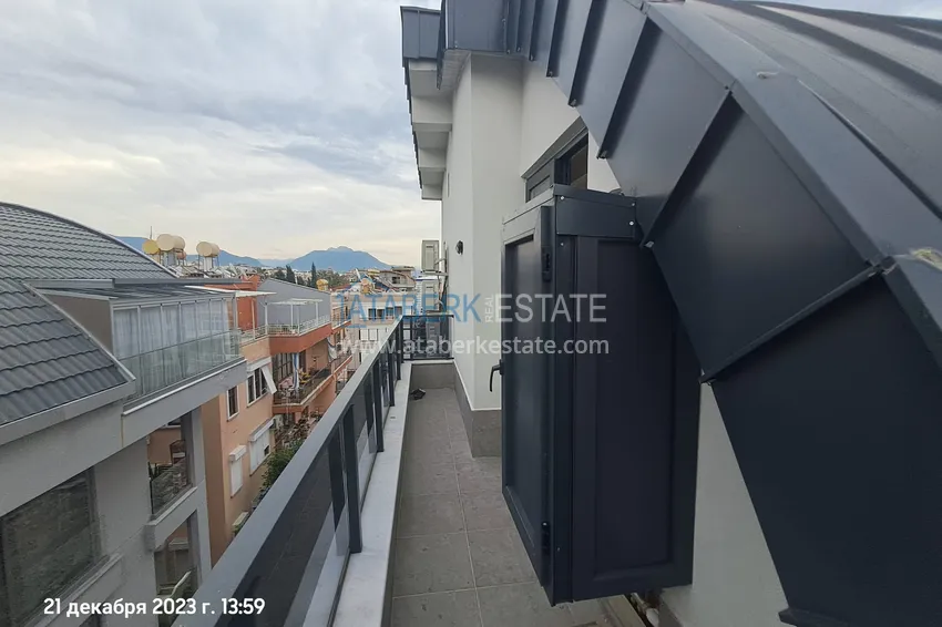 Purchase Duplex penthouse in the center of Alanya, Cleopatra beach area 200 meters 15