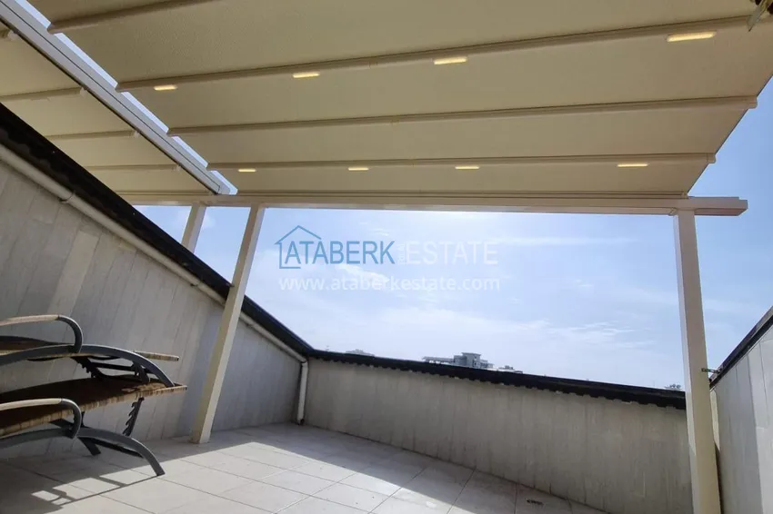 Purchase  Real estate for residence permit. Duplex 3+2 with furniture, just 300 meters from the sea, Oba area - Alanya 16 