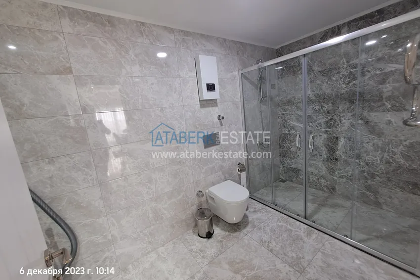 Purchase 2+1 reverse duplex with sea and mountain views in an ultra-luxury complex with a private beach, Kestel district — Alanya 16