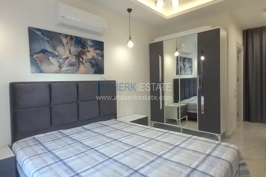 Purchase Combined furnished apartment with 3 bedrooms — Alanya, Kestel district 17 