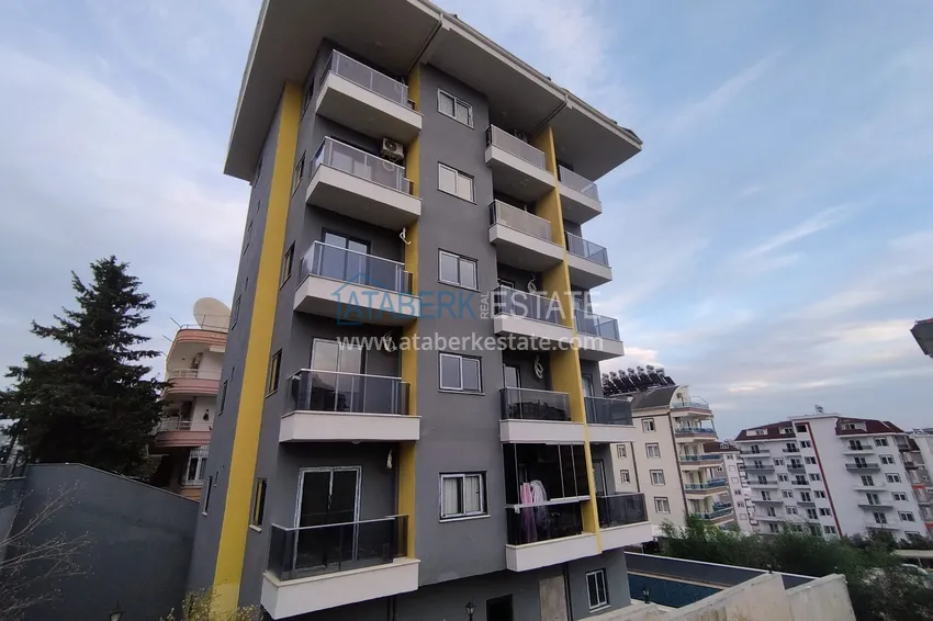Finished apartment in a new boutique complex — new buildings, Avsallar, Alanya 1 