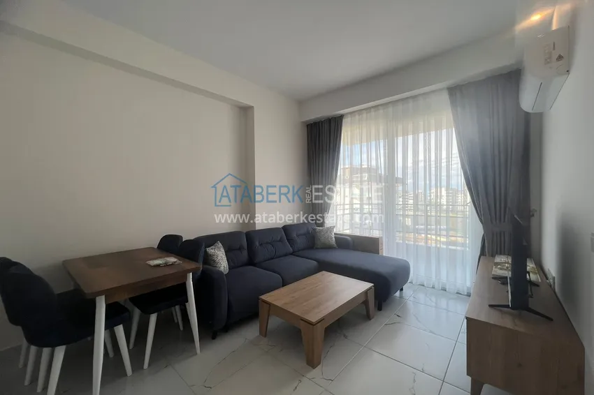 Purchase  One bedroom apartment with sea view in Avsallar in a modern residence. Suitable for short term rentals  1 