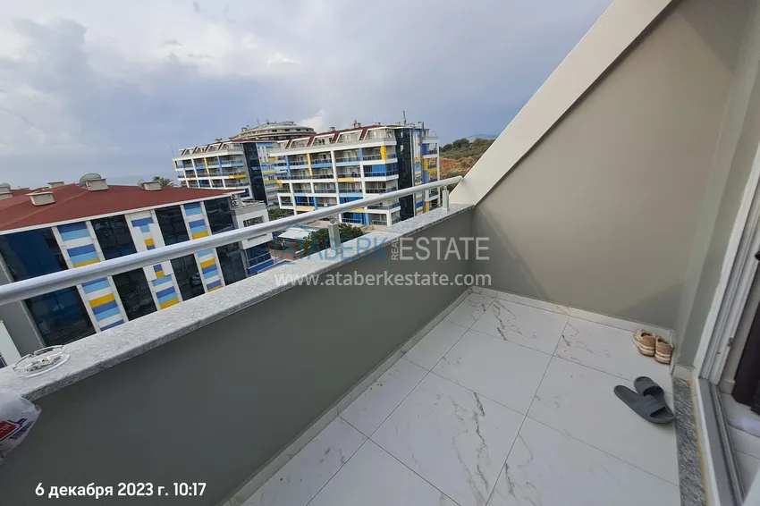 Purchase 2+1 reverse duplex with sea and mountain views in an ultra-luxury complex with a private beach, Kestel district — Alanya 21