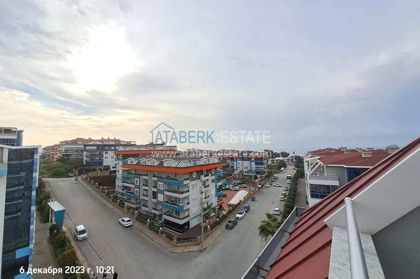 Purchase 2+1 reverse duplex with sea and mountain views in an ultra-luxury complex with a private beach, Kestel district — Alanya 22