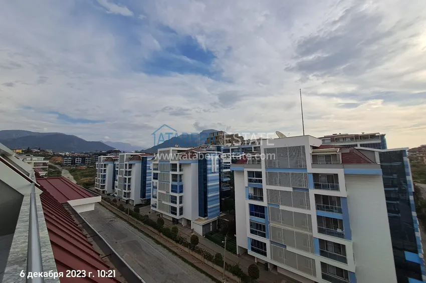 Purchase 2+1 reverse duplex with sea and mountain views in an ultra-luxury complex with a private beach, Kestel district — Alanya 23