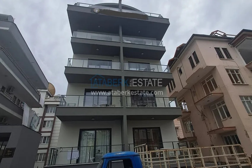 Duplex apartment in the center of Alanya, 200 meters from Cleopatra beach 2 