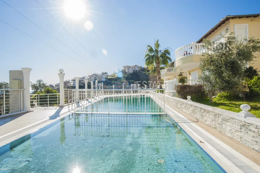 Real estate for residence permit! Furnished villa in a mountain cottage complex - Alanya 5 