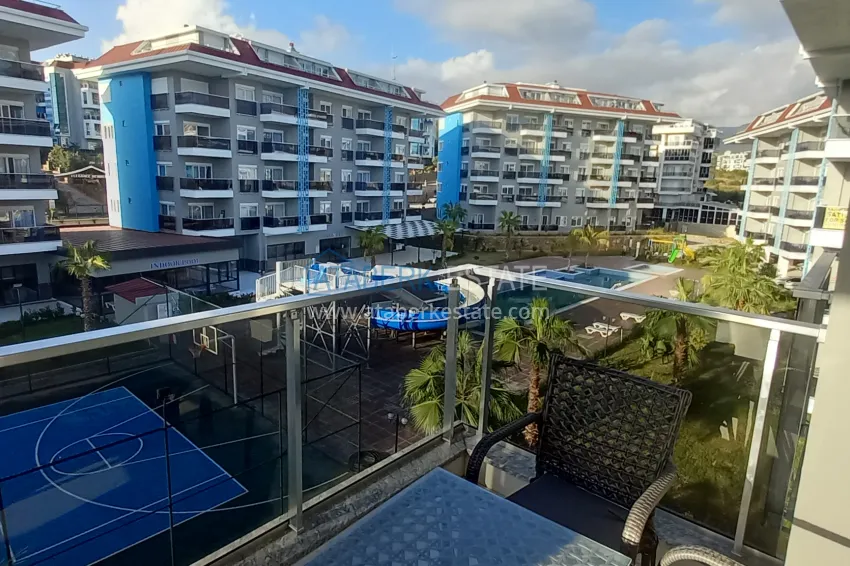 Purchase Combined furnished apartment with 3 bedrooms — Alanya, Kestel district 36 