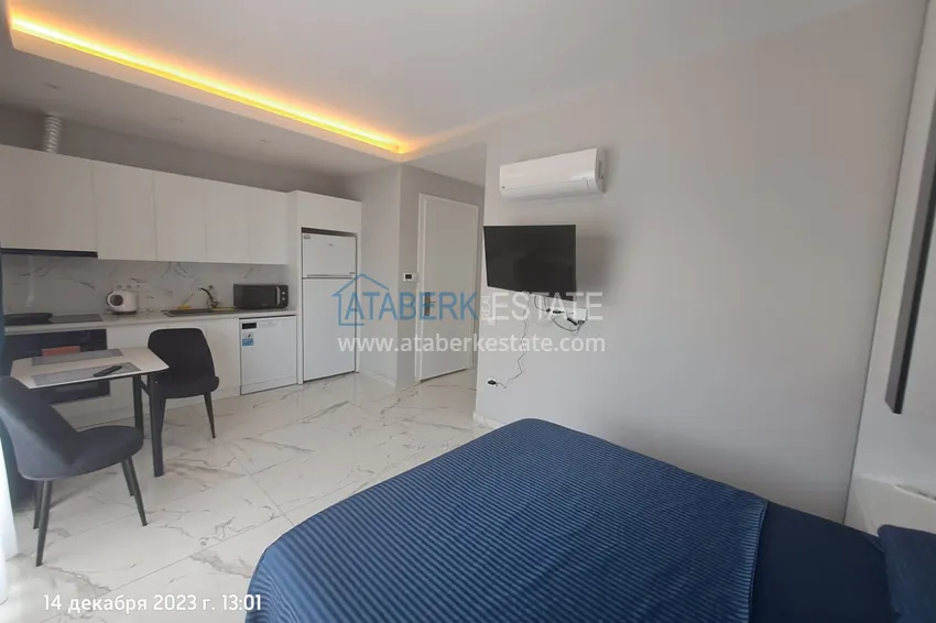 Purchase Furnished studio apartment in the center of Alanya, 3 minutes walk from the sea 3