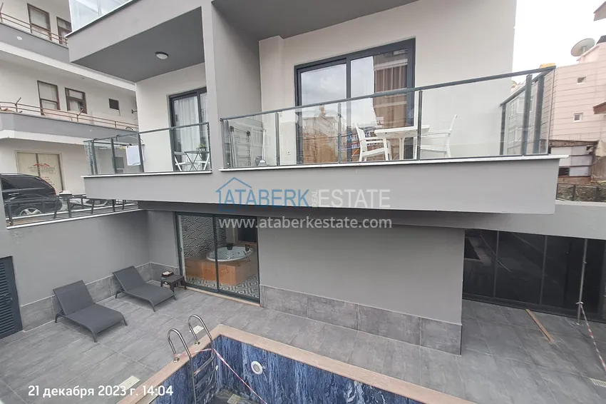 Duplex apartment in the center of Alanya, 200 meters from Cleopatra beach 3 