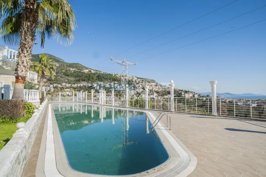 Real estate for residence permit! Furnished villa in a mountain cottage complex - Alanya 6 