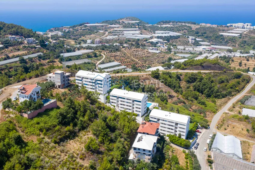 Apartment 2+1 furnished with sea and mountain views, Konakli area - Alanya 4 