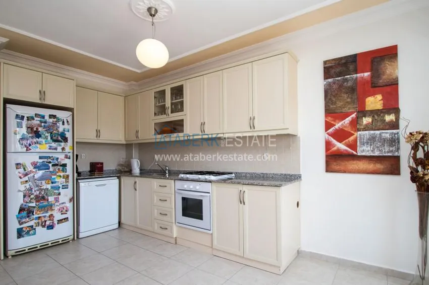 Purchase  Real estate for residence permit. Duplex 3+2 with furniture, just 300 meters from the sea, Oba area - Alanya 4 