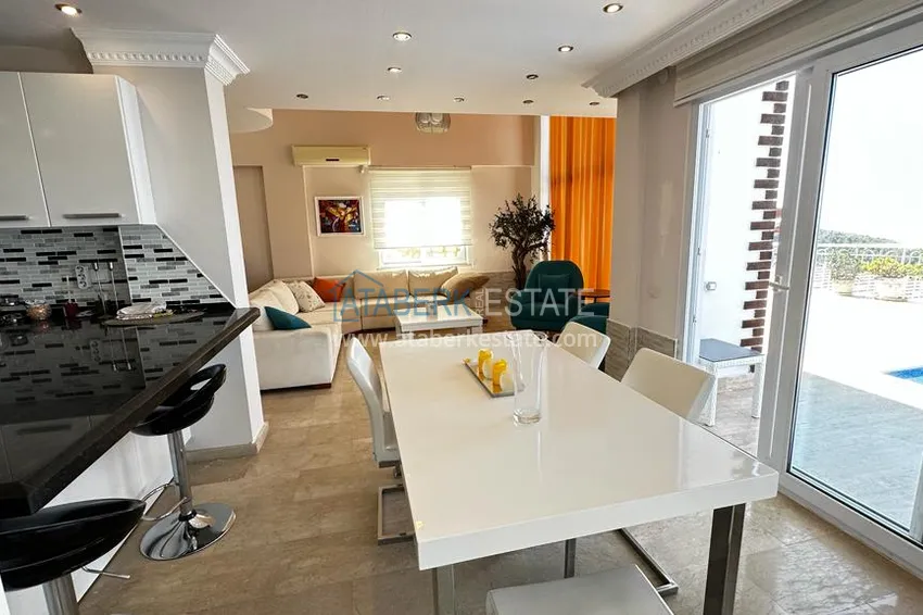 Purchase  Real estate for residence permit. Villa in Alanya with furniture and stunning views 4 