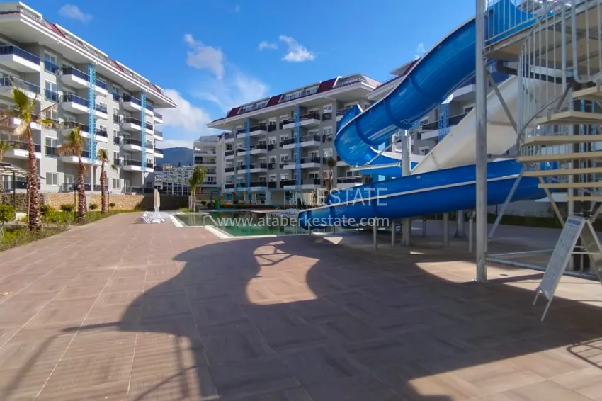 Combined furnished apartment with 3 bedrooms — Alanya, Kestel district 5 