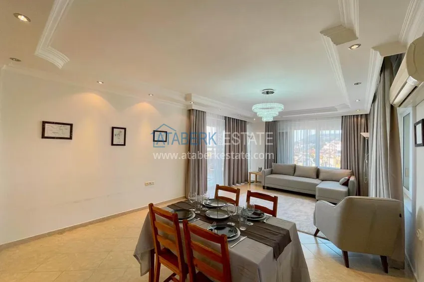 Purchase  Apartment in the center of Alanya - 2 bedrooms, furniture, open views of the sea and mountains 5 