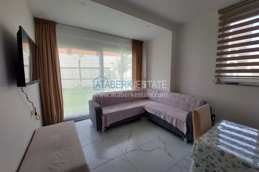 Purchase  Apartment for rent with access to the garden in Alanya, Avsallar district No. 11 5 